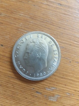 Moneda Rey Juan Carlos I 1980