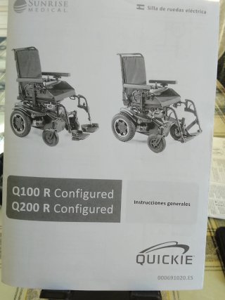 Silla de ruedas eléctrica QUICKIE Q200 R,