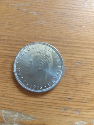 Moneda Juan Carlos I Rey de España 1975