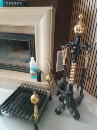 Conjunto Accesorios Chimenea