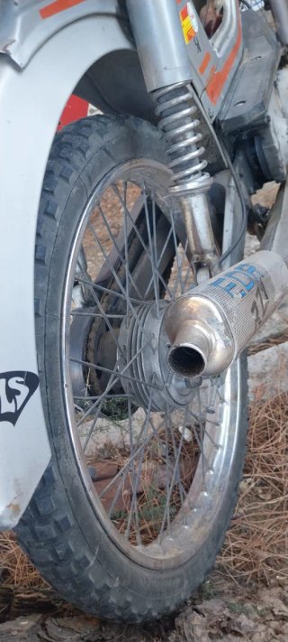 Derbi Variant Naranja/Blanca Moped