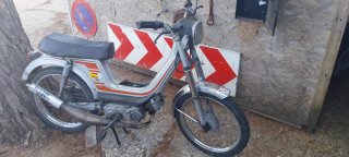 Derbi Variant Naranja/Blanca Moped