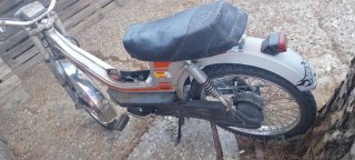 Derbi Variant Naranja/Blanca Moped
