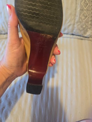 Sandalias Sara Navarro tacón bajo