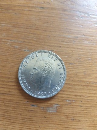 Moneda Juan Carlos I Rey de España 1983