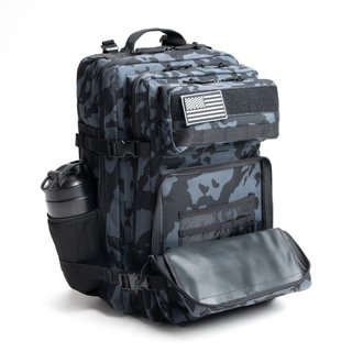 Mochila Táctica Camuflaje Gris 45L