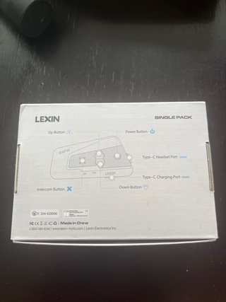Lexin B4FM Intercomunicador Moto