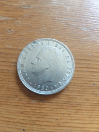 Moneda Juan Carlos I Rey de España 1980
