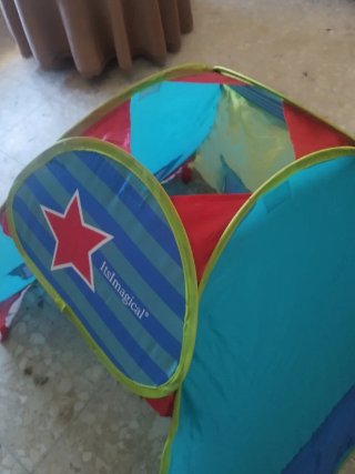 Tienda de campaña infantil