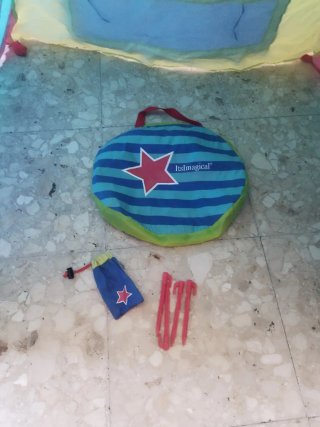 Tienda de campaña infantil