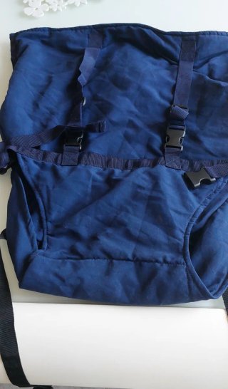 Marsupio per seduta blu