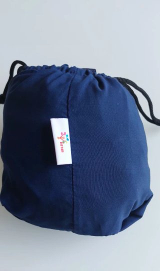 Marsupio per seduta blu