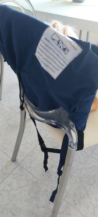 Marsupio per seduta blu