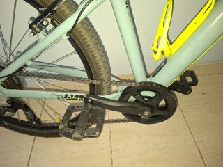 Bicicleta Rockrider st500 26" gris