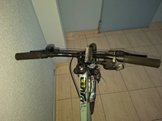 Bicicleta Rockrider st500 26" gris