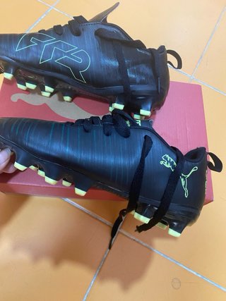 Botas de fútbol Puma Negras Talla 34
