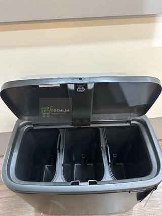 Brabantia Bo Touch Bin Cubo de Basura 3 x, Negro, 3 x 11 litros