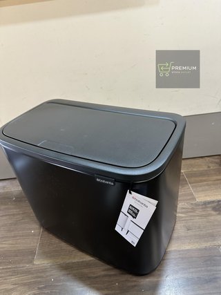 Brabantia Bo Touch Bin Cubo de Basura 3 x, Negro, 3 x 11 litros