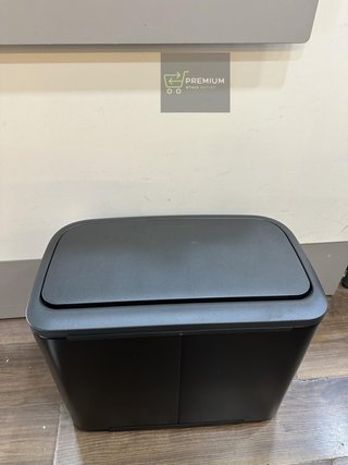 Brabantia Bo Touch Bin Cubo de Basura 3 x, Negro, 3 x 11 litros