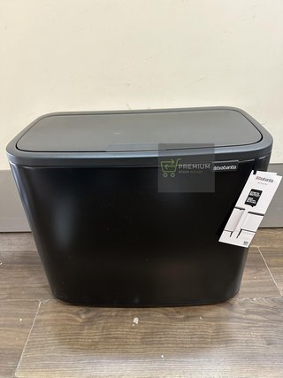 Brabantia Bo Touch Bin Cubo de Basura 3 x, Negro, 3 x 11 litros