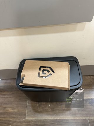 Brabantia Bo Touch Bin Cubo de Basura 3 x, Negro, 3 x 11 litros