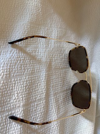 Gafas de sol unisex Firmoo marrones y doradas