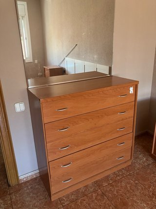 Cómoda tocador de madera