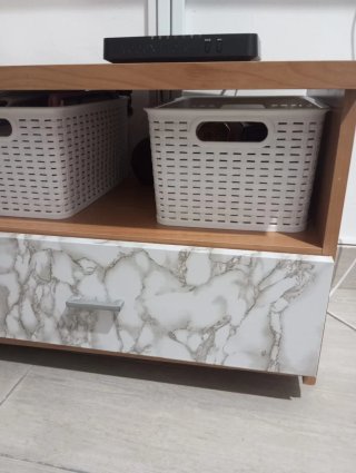 Mueble bajo TV madera