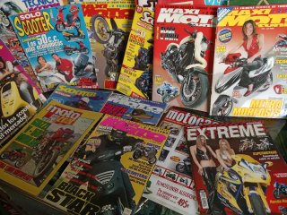 Lote 12 Revistas Motocicletas Varias
