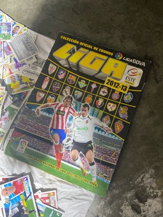 Lote cromos y álbum LIGA BBVA