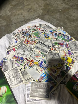 Lote cromos y álbum LIGA BBVA