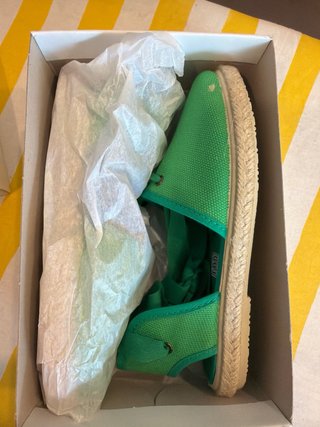 Valencianas verdes talla 32