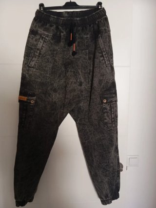 Pantalones Cargo Vaqueros Hombre