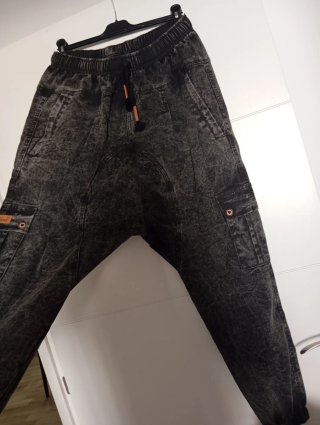 Pantalones Cargo Vaqueros Hombre
