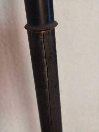Pie de lámpara vintage