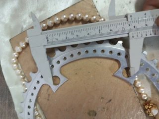 Plato bici antiguo Stronglight 42T "Dirillium"