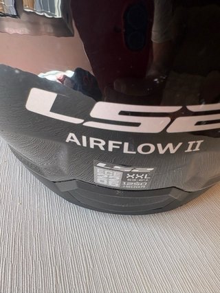 Casco Moto LS2 Negro con Visera Transparente