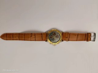 Orologio Laurens Chronograph Vintage placcato oro