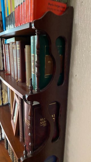 Librería antigua madera
