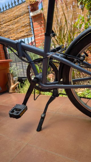 Bicicleta Plegable BTWIN Tilt 120 Gris *NUEVA*