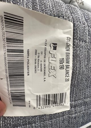 Colchón FLEX Bikram Balance 20
