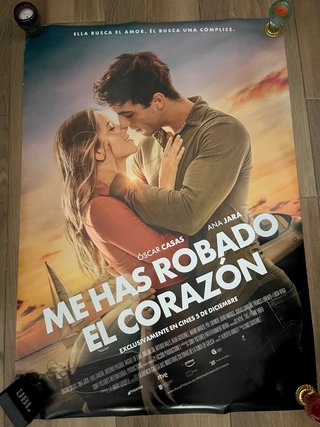 Póster Me Has Robado el Corazón