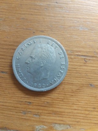 Moneda Juan Carlos I Rey de España 1982