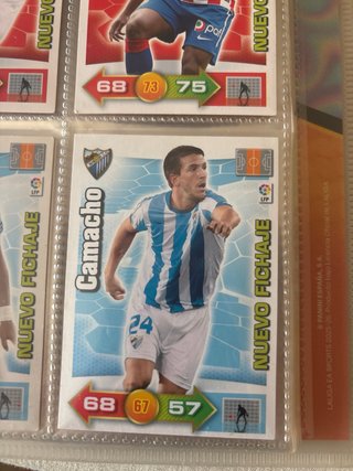 Lote 4 cromos Adrenalyn XL 2010-2011