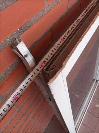 Ventana corredera aluminio blanca