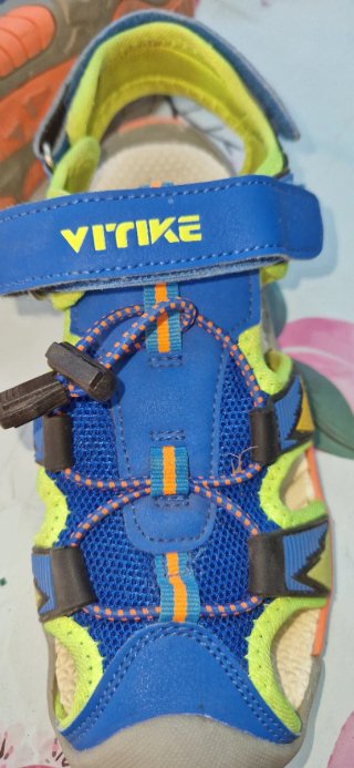 Sandalias VITIKE Azul y Naranja