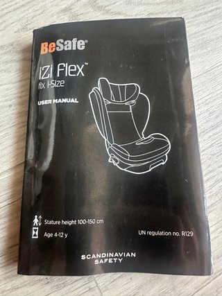 Silla coche BeSafe iZi Flex fix i-Size