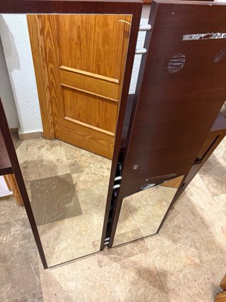 Mueble recibidor con cajonera + espejo