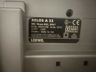 TV Loewe Xelos A32 32 Plata/Negro