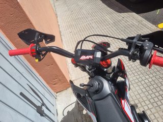 Pitbike IMR 125cc Cross Negra y Roja